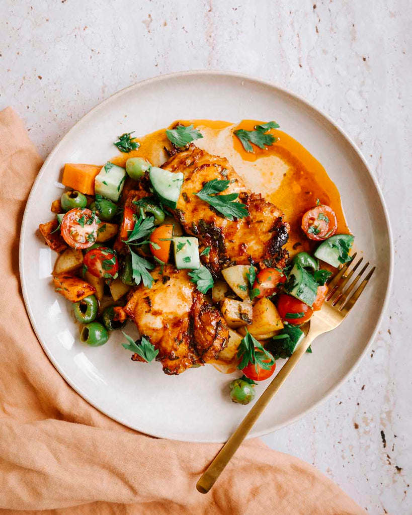 Nutra Organics Chicken Bone Broth Concentrate Lemon & Paprika 250g