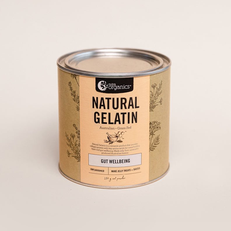 Nutra Organics Natural Gelatin 250g