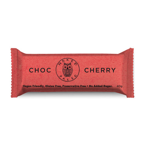 Naked Paleo Choc Cherry Paleo Bar 40g