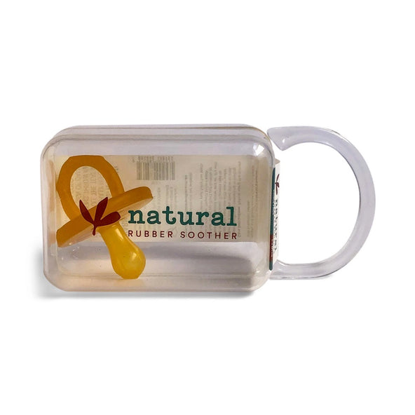 Natural Rubber Soothers Rounded Soother - Small