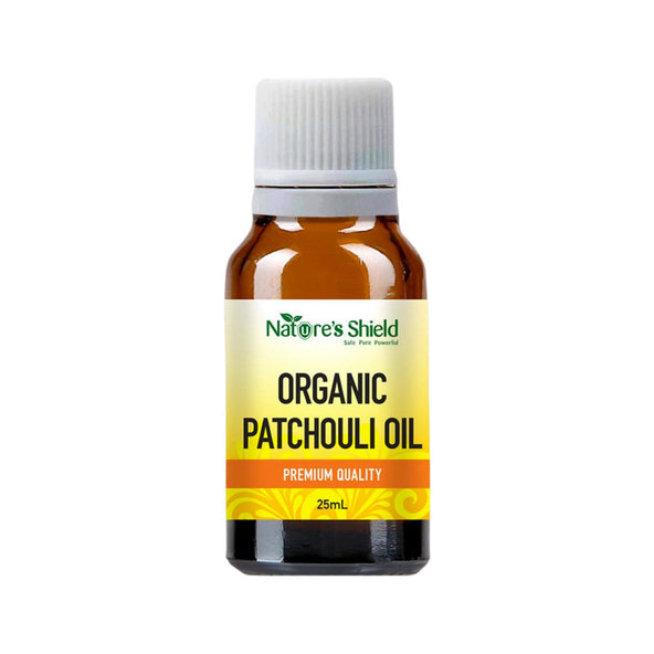 Nature's Shield Organic Patchouli 25ml