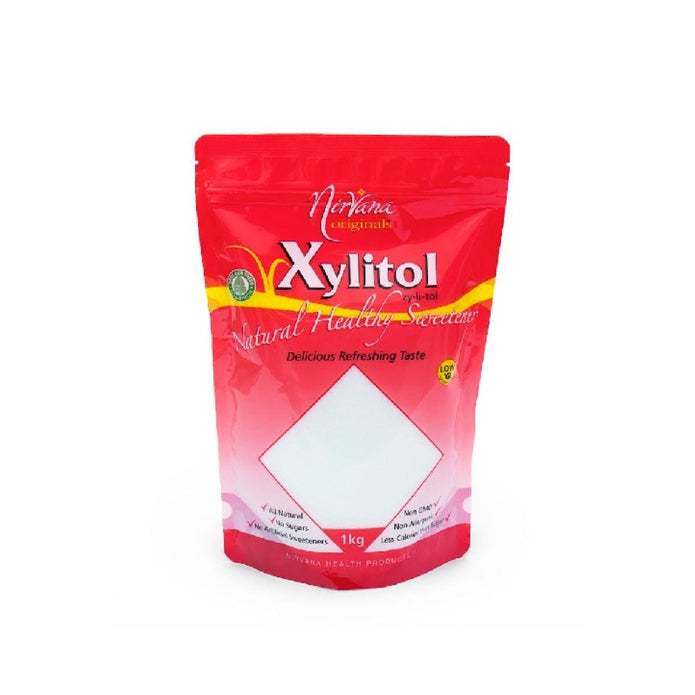 Nirvana Organics Xylitol Sugar Free Sweetener 1kg