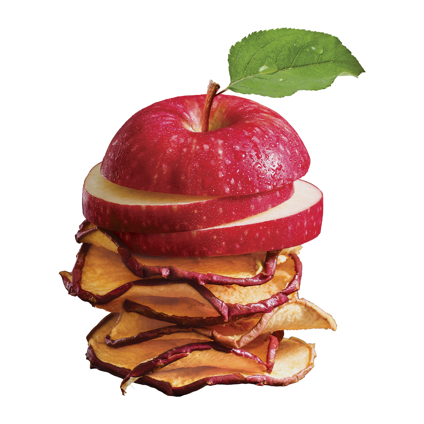 Nudus Air Dried Apple Chips 20g