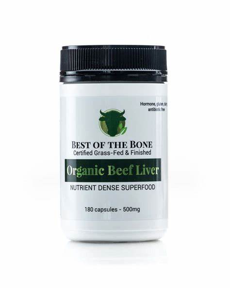 Best of the bone Organic Beef Liver 180c