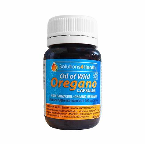 Solutions4Health Wild Oregano VegeCaps 60c