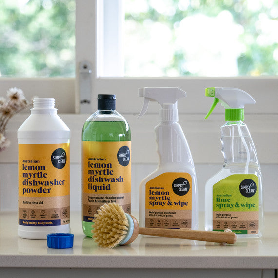 Simply Clean Dishwash Liquid Lemon Myrtle 1L