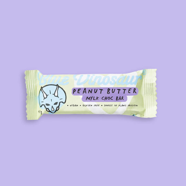 Blue Dinosaur Peanut Butter Mylk Choc 45g
