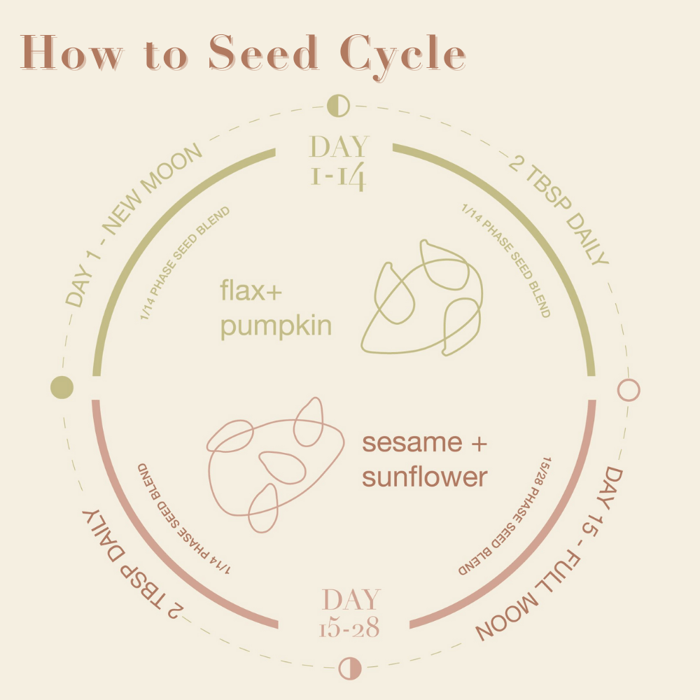The Seed Cycle 1 Month pack