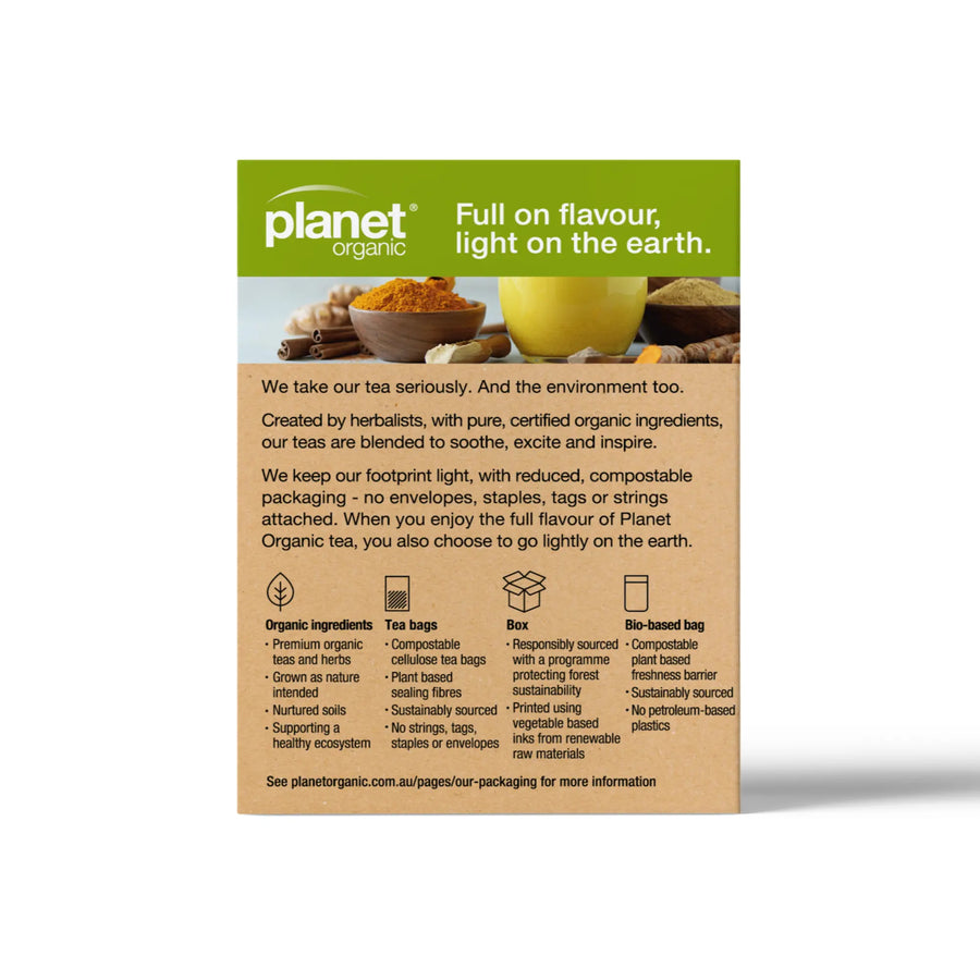 Planet Organic Turmeric Chai 25tb