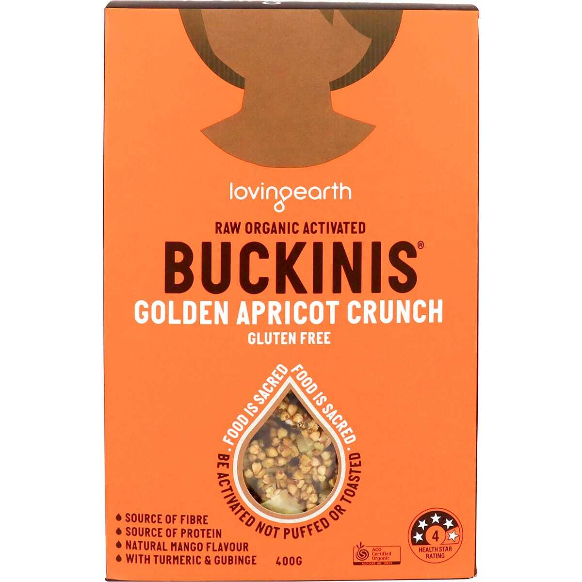 Loving Earth Buckinis Golden Apricot 400g