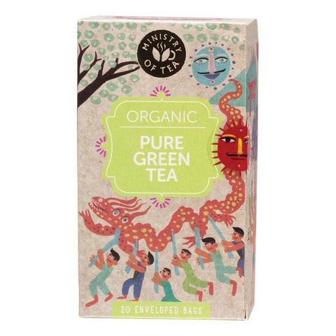 Ministry of Tea Organic Green Tea - 20 Tea Bags
