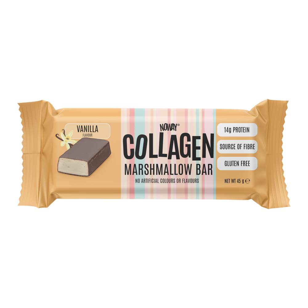 Horizontal - Noway Collagen Marshmallow Bar Vanilla 46g