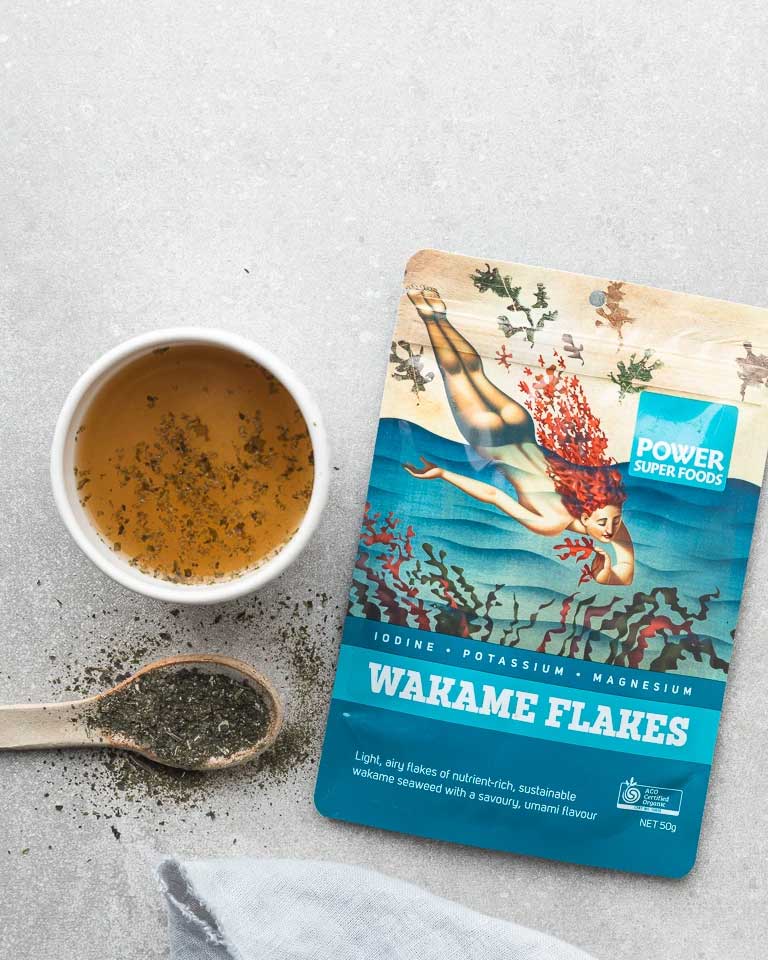 Power Super Foods Wakame Flake Organic 50g