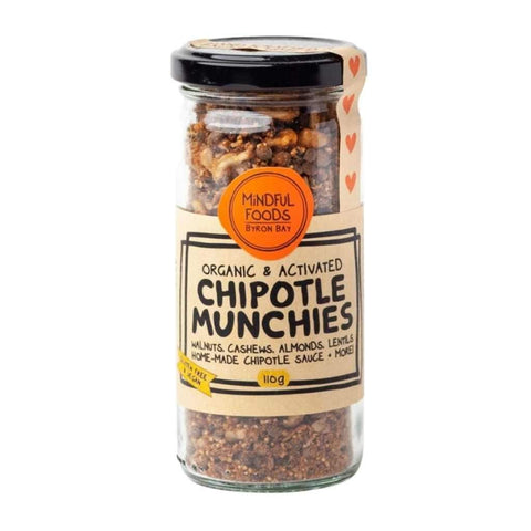 Mindful Foods Chipotle Munchies Jar 90g - Organic & Activated