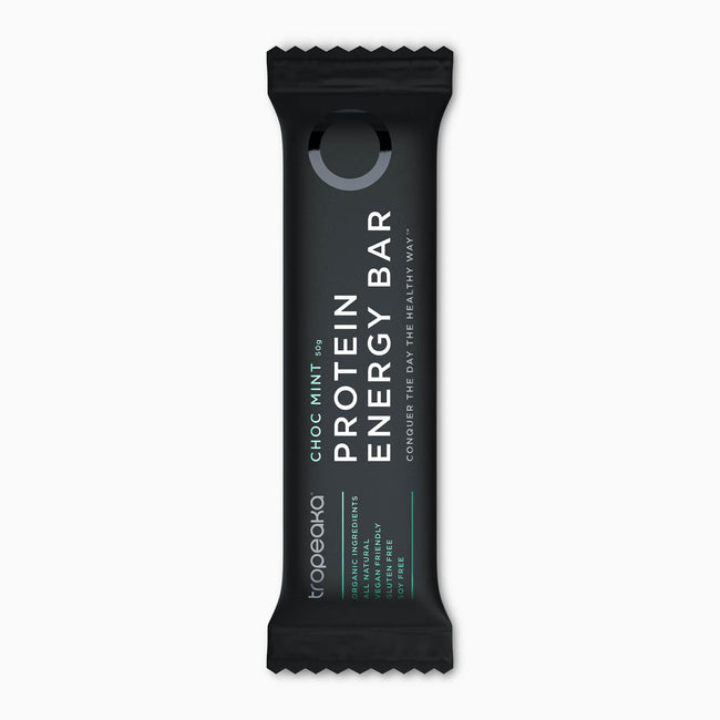 Tropeaka Protein Energy Bar Choc Mint 50g