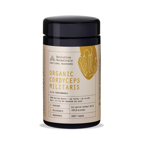 Evolution Botanicals - Organic Cordyceps militaris 100g