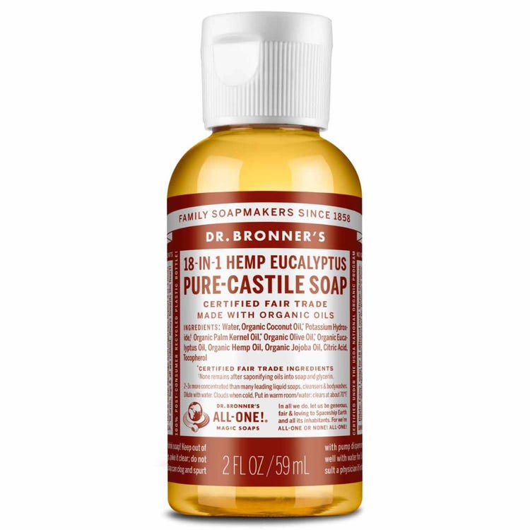 Dr Bronner's Liquid Soap - Eucalyptus 59ml