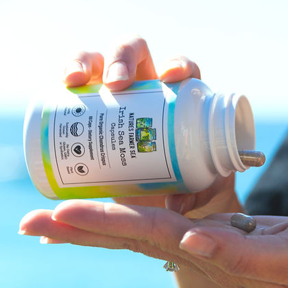 Nature's Farmer Sea Irish Sea Moss 60c