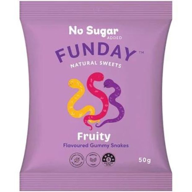 Funday Party Mix Snakes 50g