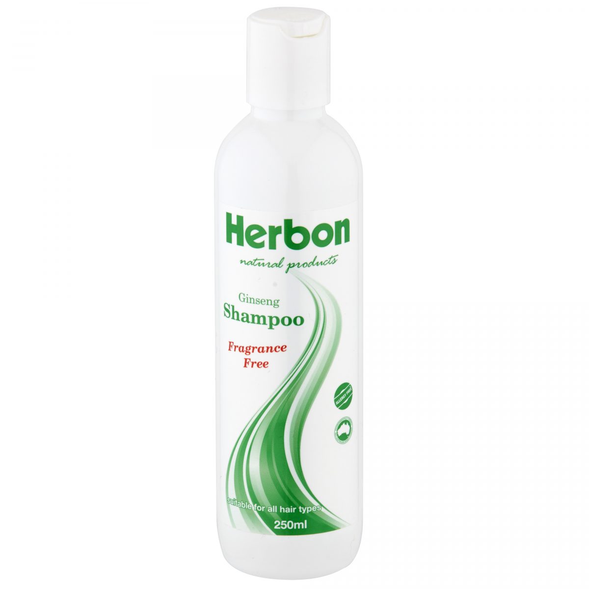 Herbon Shampoo Ginseng Fragrance Free 250ml