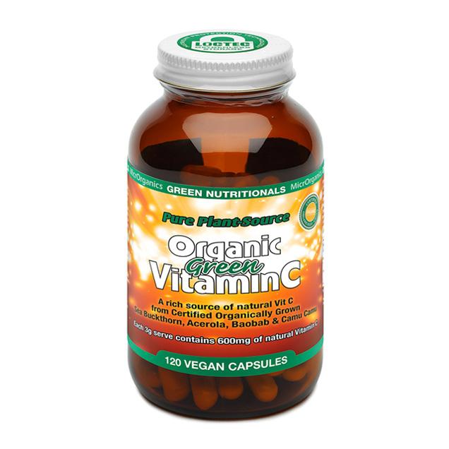 MicrOrganic's Green Nutritional's Vitamin C 60c