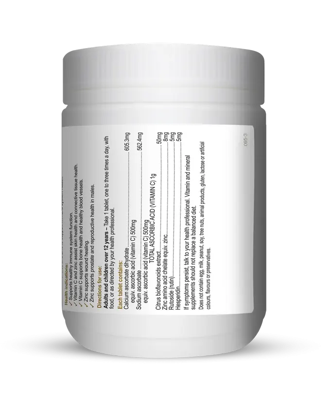 Herbs of Gold Vitamin C 1000 Plus 120t