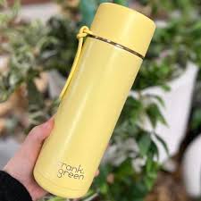 Frank Green 20oz Ceramic Reusable Bottle -Buttermilk (595ml)