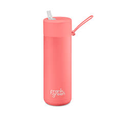 Frank Green 20oz Ceramic Reusable Bottle -Sweet Peach (595ml)