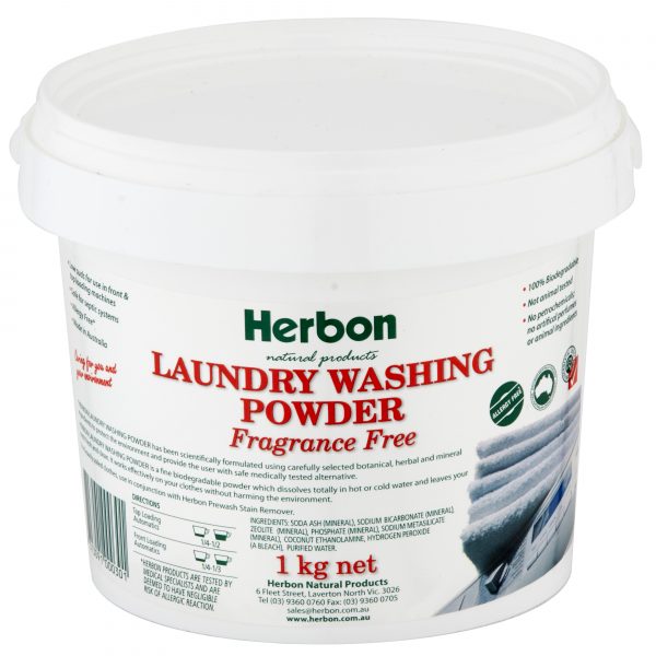 Herbon Laundry Wash Fragrance Free 1kg
