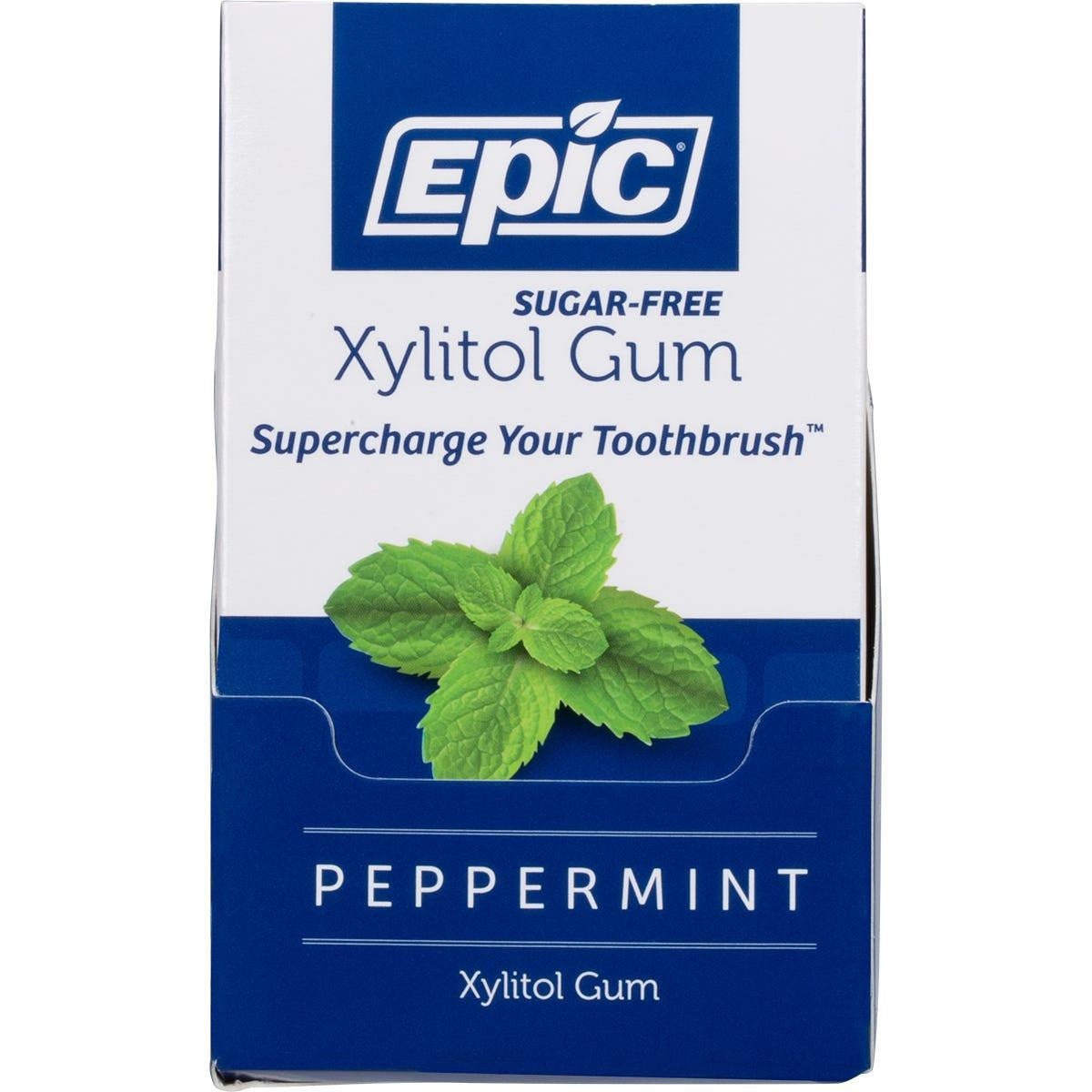 Epic Xylitol Gum Peppermint 12pcs