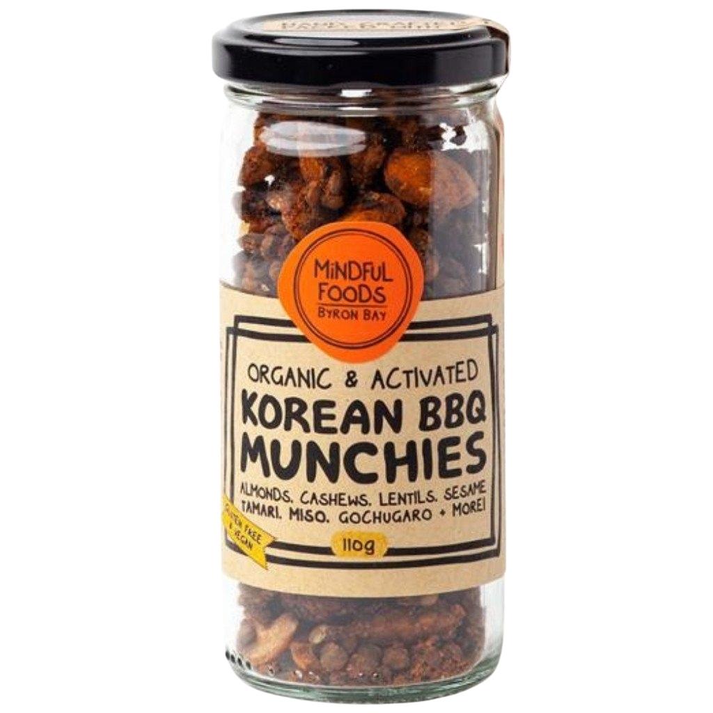 Mindful Foods Korean BBQ Munchies 90g - Organic & Activated