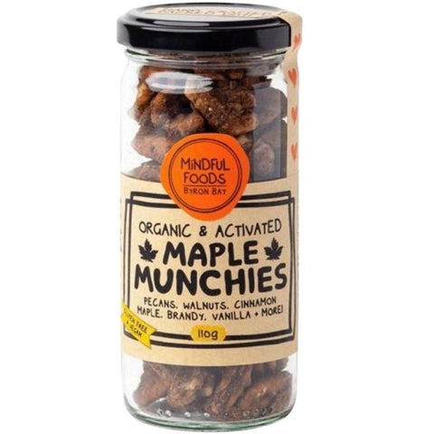 Mindful Foods Maple Munchies 90g - Organic & Activated