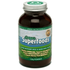 Green Nutritionals by Microorganics Green Superfoods Powder 120g