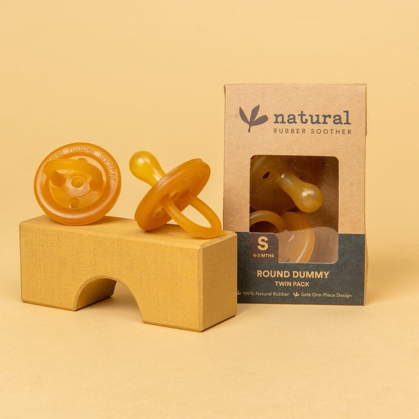 NRS Natural Rubber Soother - Twin Pack (0-3MNTS)