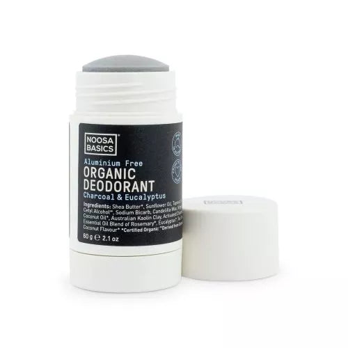 Noosa Basics Deodorant Stick - Charcoal & Eucalyptus 60g