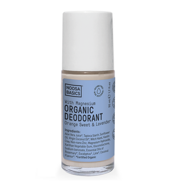 Noosa Basics Deodorant Roll On - Sweet Orange & Lavender 50ml