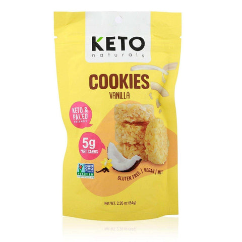 Keto Naturals Cookies Vanilla 64g