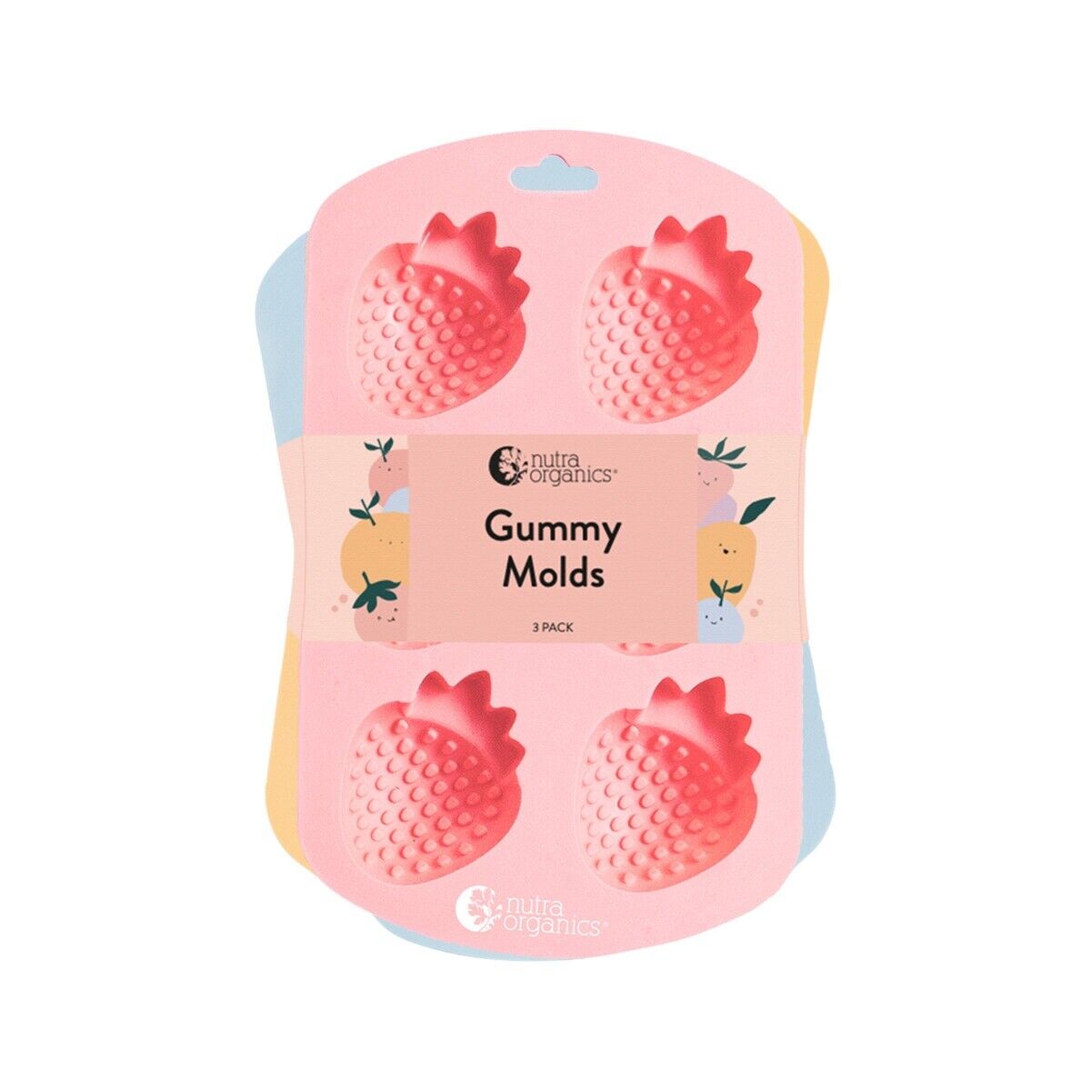 Nutra Organics Gummy Mold x 3pk