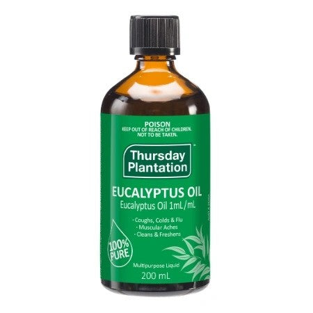 Thursday Plantation 100% Eucalyptus Oil 200ml