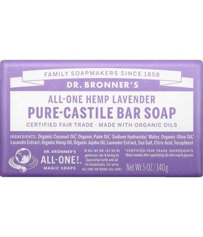 Dr Bronner's Lavender Soap 140g