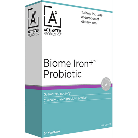 Activated Probiotics – Biome Iron+ Probiotic 30caps