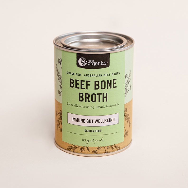 Nutra Organics Beef Broth - Garden Herb 125G