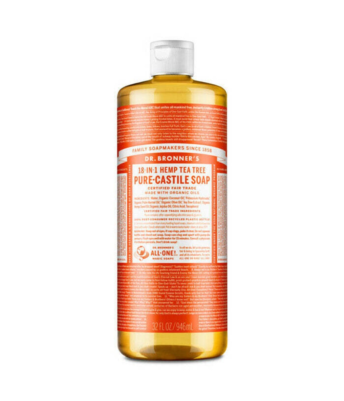 Dr Bonner's Tea Tree Castile 237ml