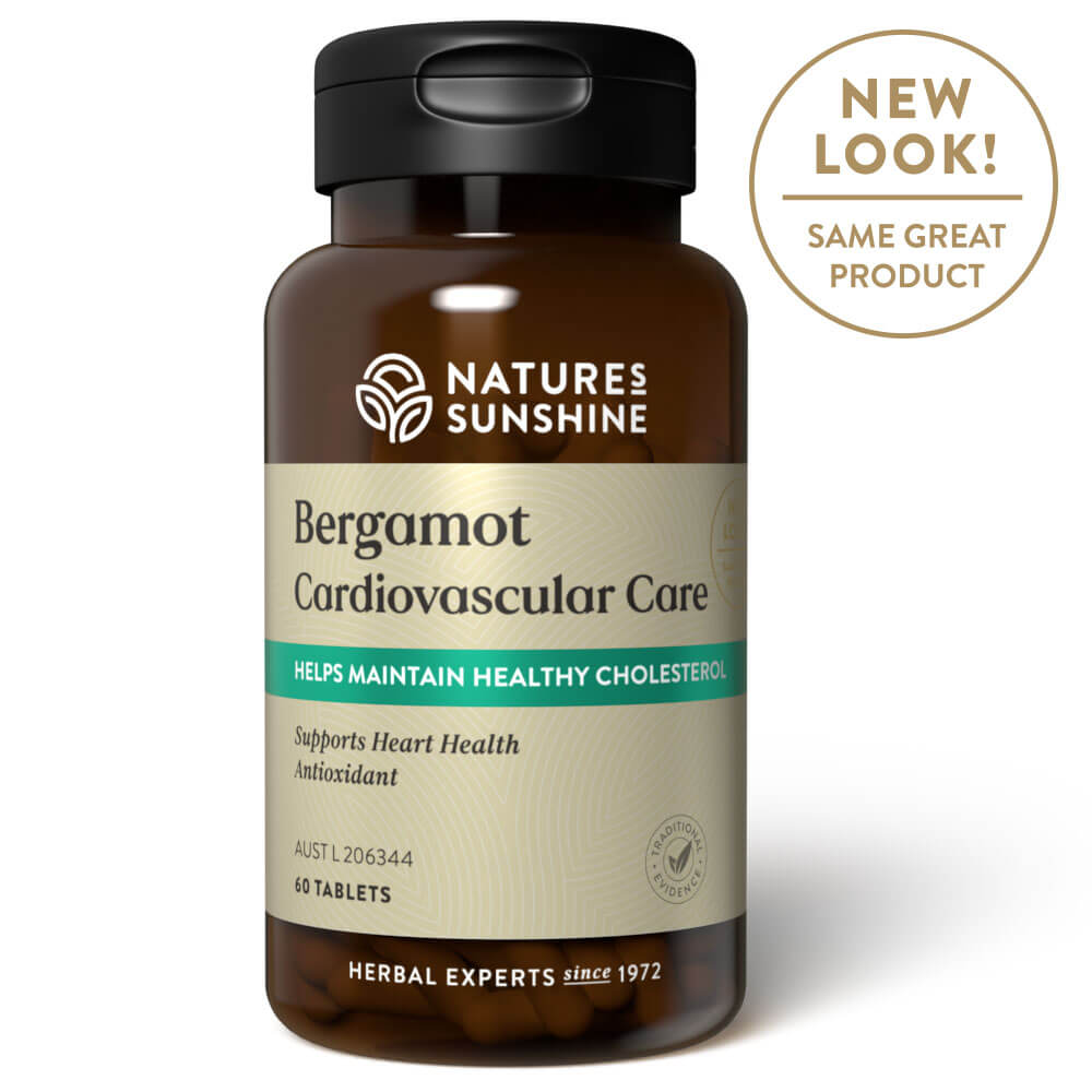 Nature's Sunshine Bergamot Cardiovascular Care 60t