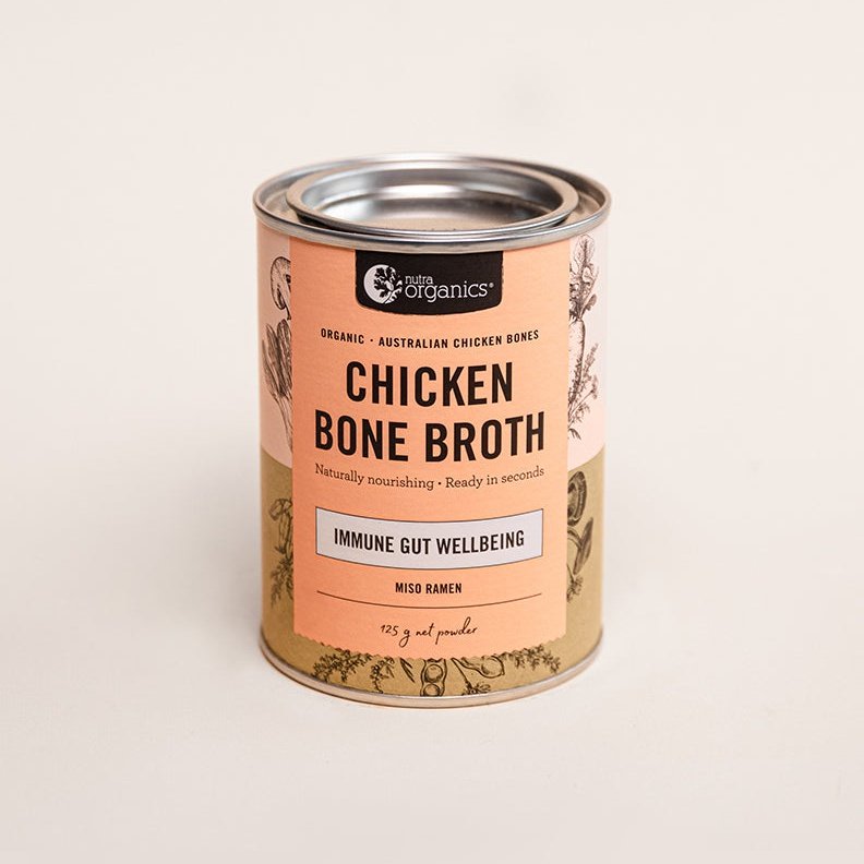 Nutra Organics Chicken Broth - Miso Ramen 125G