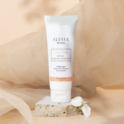 Elesya Face Polish Cream Exfoliant 100ml