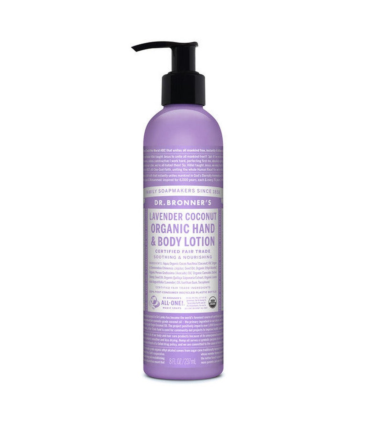 Dr Bronner's Lavender Coconut Lotion 237ml