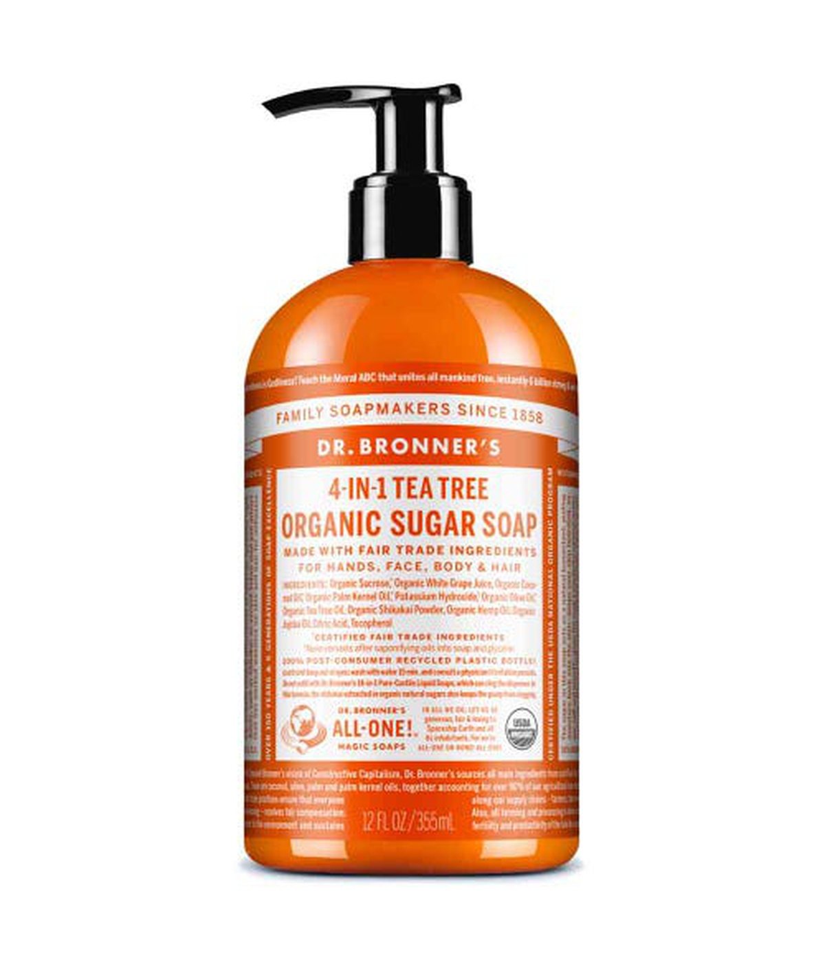 Dr Bonner's Tea Tree Soap 355ml