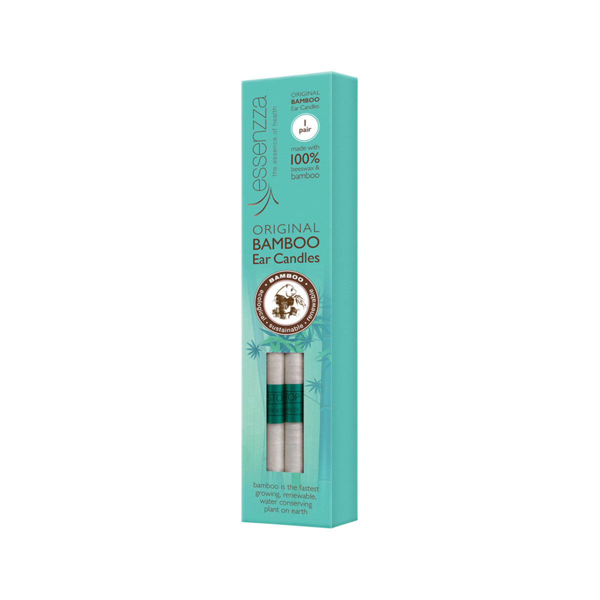 Essenzza Bamboo Ear Candles - 1 Pair
