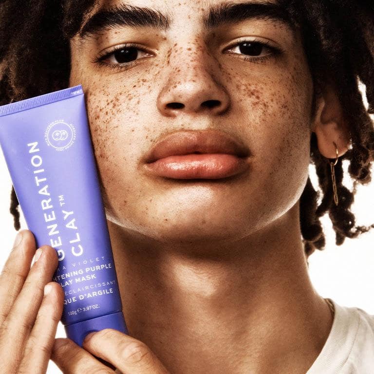 Generation Clay- Ultra Violet Brightening Purple Clay Mask Tube 100g